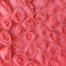 Ткань Шифоновые розы 3D (розовый)